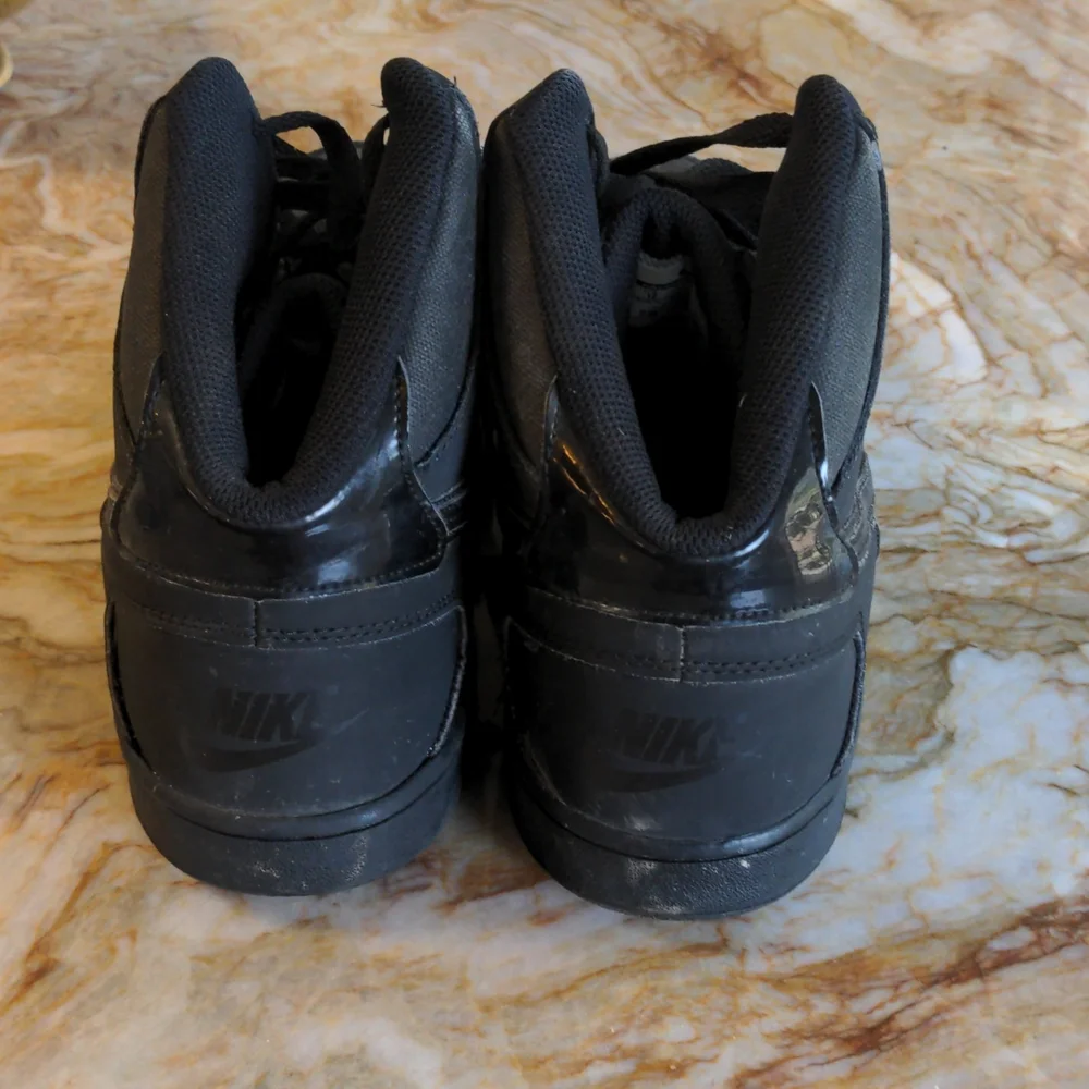 NIKE Force high top black shoes-12